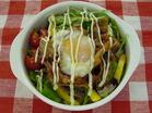 彩り野菜のカフェ風どんぶり