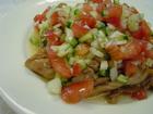 豚肉の野菜マリネソース